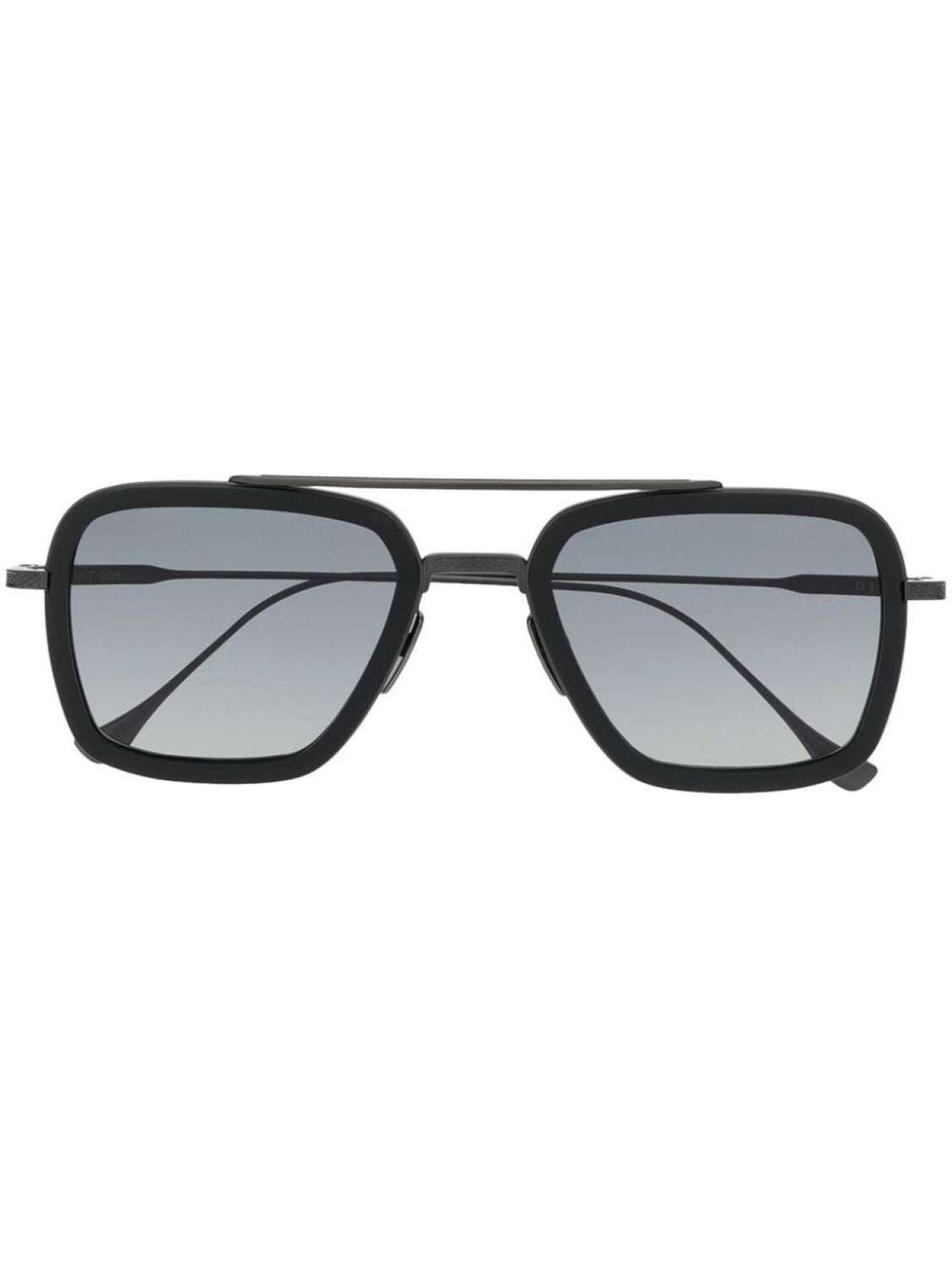 

Dita Eyewear солнцезащитные очки Flight в квадратной оправе, черный