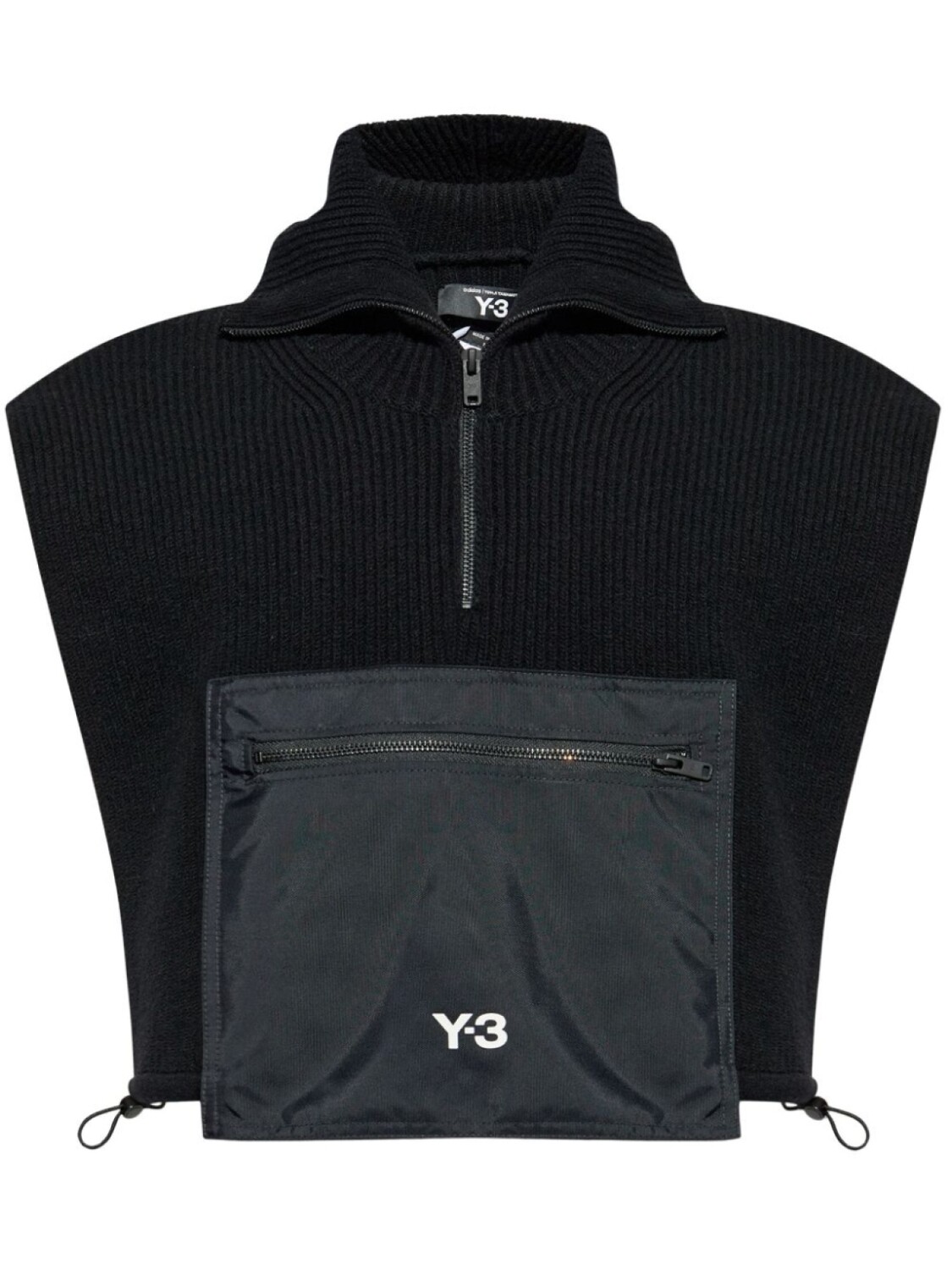 

Y-3 свитер с капюшоном, черный