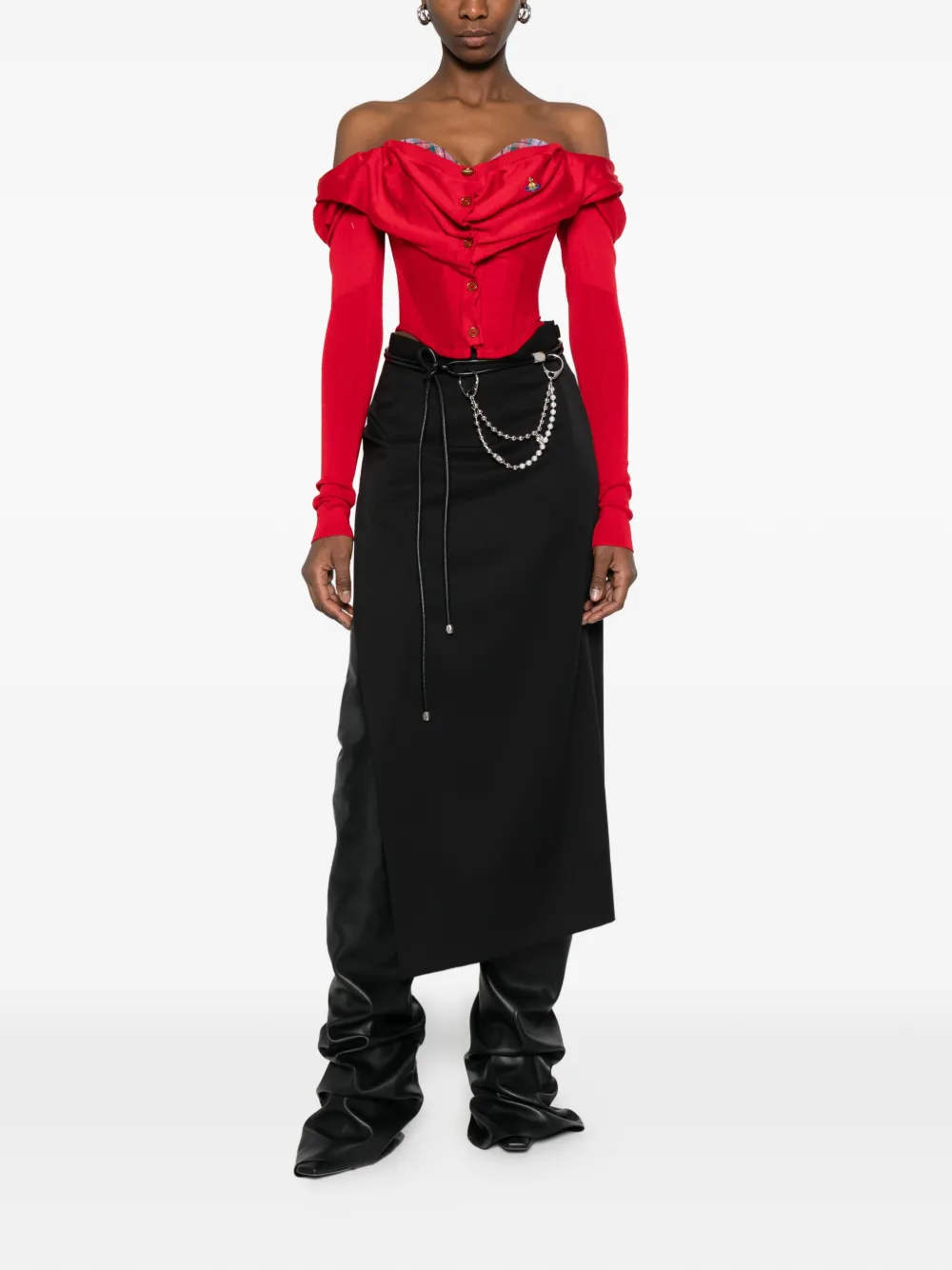 Макси-юбка Infinity Vivienne Westwood, черный — фото 2