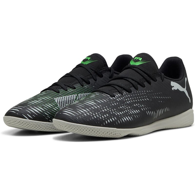 Бутсы для мини-футбола Future 8 Play It Puma, цвет puma black-puma silver-fluo green — фото 3