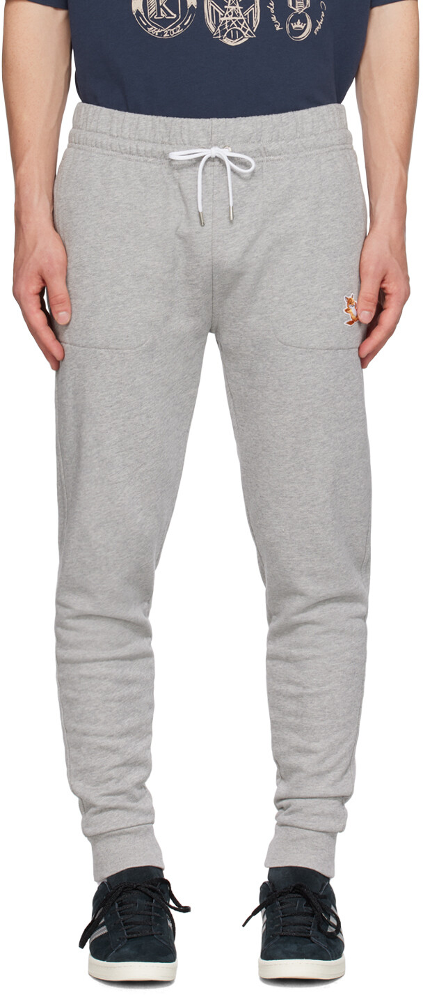 

Серые спортивные штаны Chillax Fox Maison Kitsune