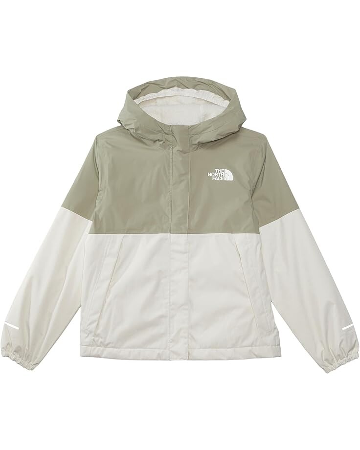 

Куртка The North Face Kids Warm Antora Rain Jacket, цвет White Dune/Clay Grey