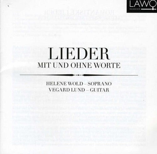 

CD диск Wold / Lund: Lieder Mit Und Ohne Worte