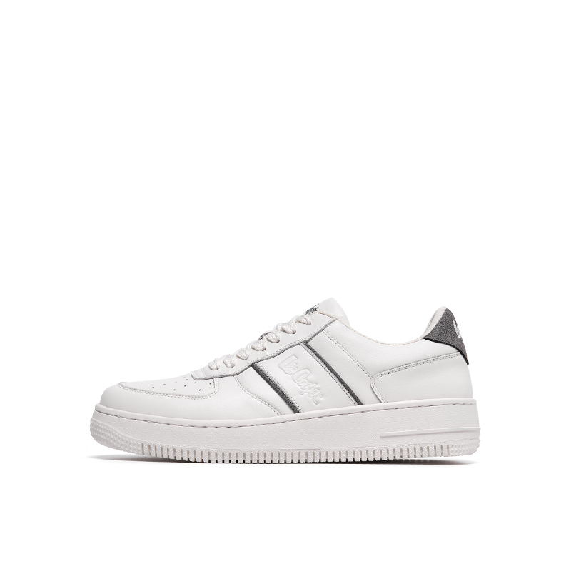 

Нескользящие износостойкие низкие мужские кроссовки Lee Cooper, Beige Gray