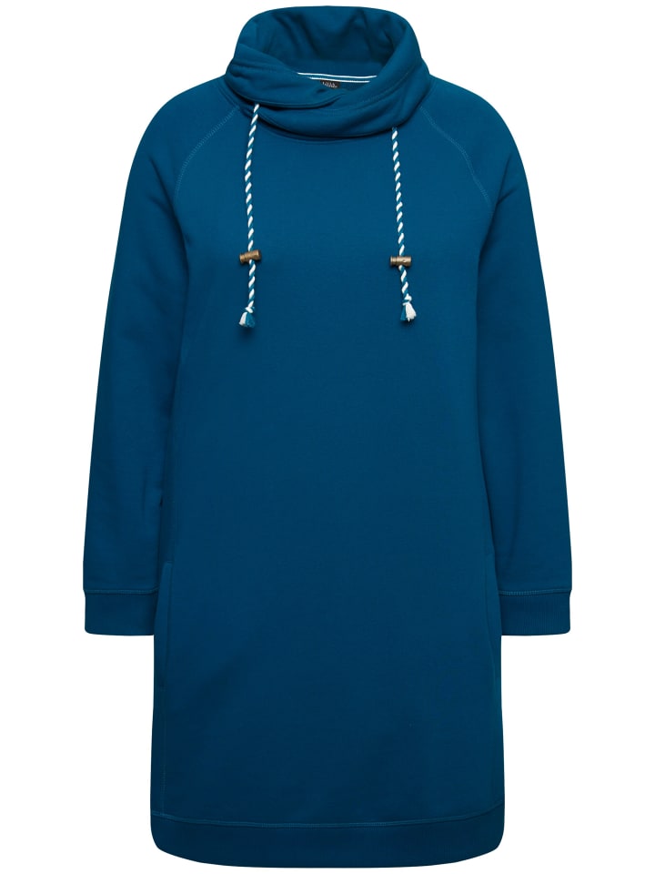 

Платье до колена Ulla Popken Kleid, цвет blaugrün