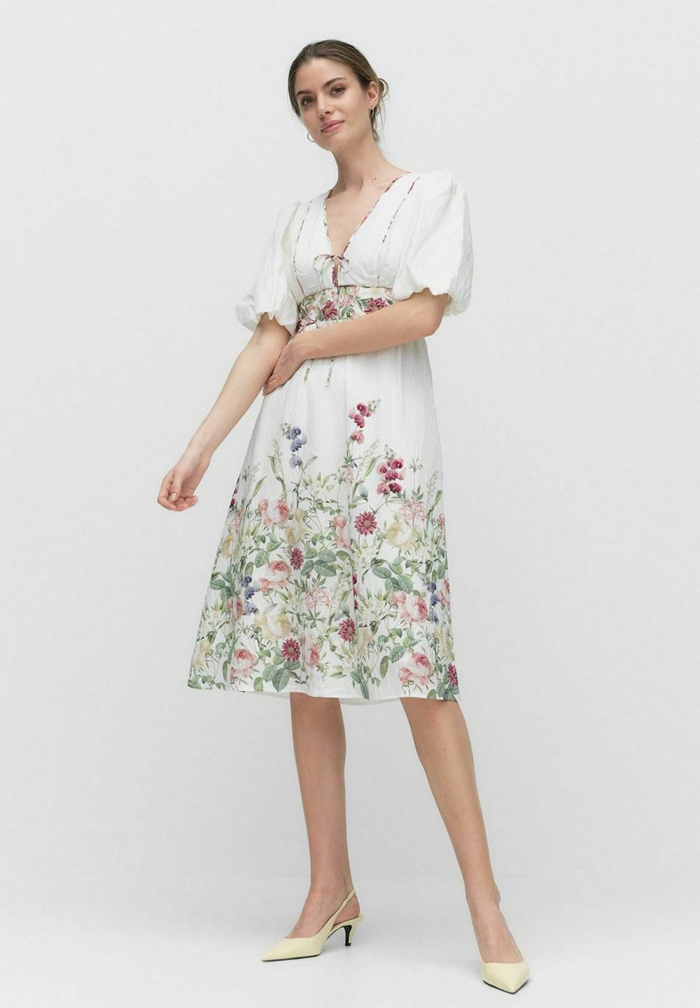 

Повседневное платье FLORENCE FLORAL LONG Dobber, белый