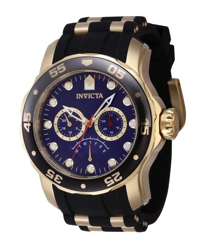 

Кварцевые часы Pro Diver – синий циферблат Invicta Watches, желтый