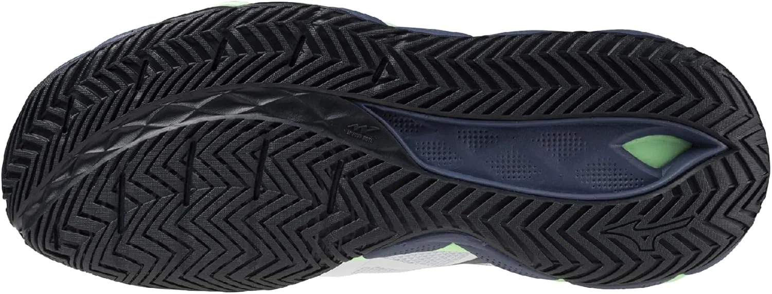 Кроссовки мужские Mizuno Wave Enforce Tour 2 AC, бело-мятные — фото 2