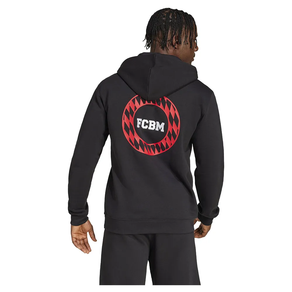Худи adidas FC Bayern VRCT, черный — фото 2