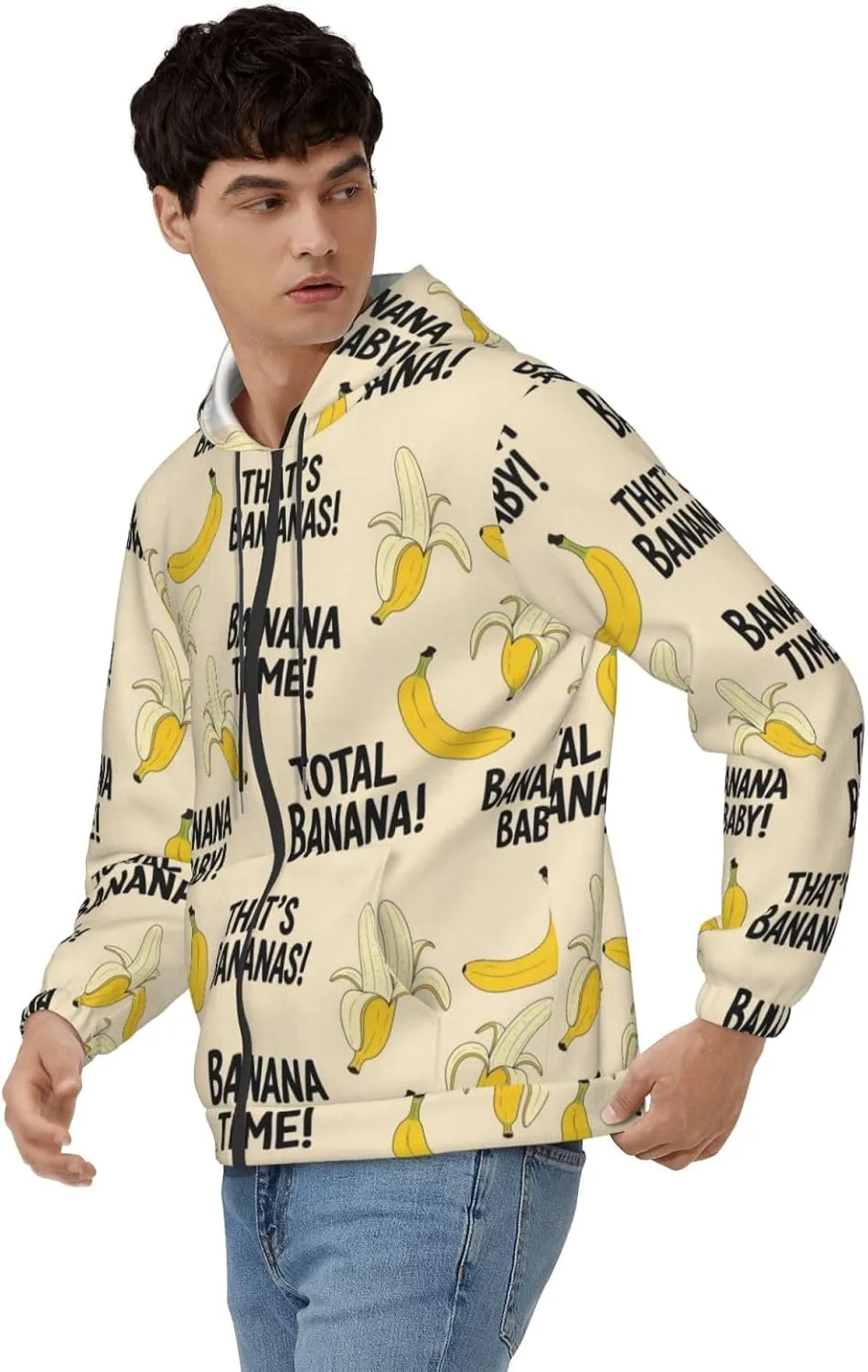 

Мужской худи с капюшоном Casual Long Sleeve KATVEESC