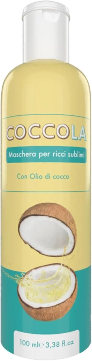 Маска для кудрявых волос Coccola с аргановым и кокосовым маслом 200 мл Alohalabs