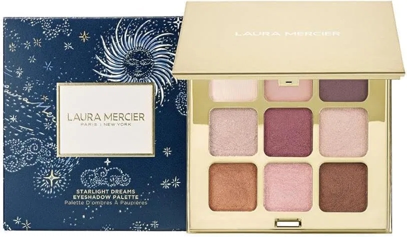 Палетка теней для век Laura Mercier Starlight Dreams Eyeshadow Palette 2023, 9.5x9.3x2 см