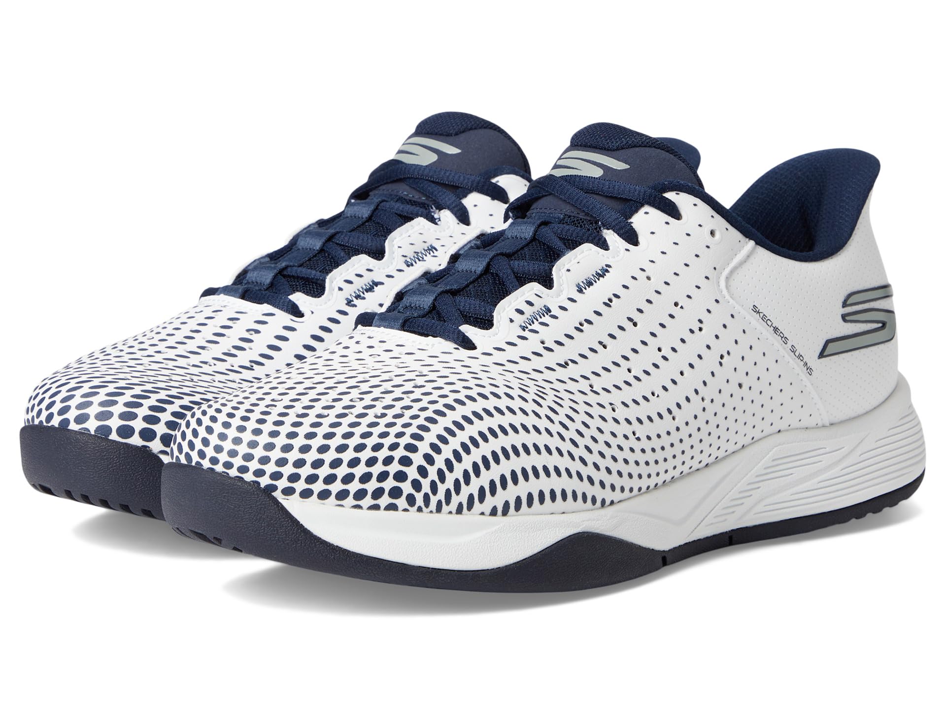 

Кроссовки SKECHERS Skechers Pickleball Slip-Ins Relaxed Fit: Viper Court Reload, White/Navy