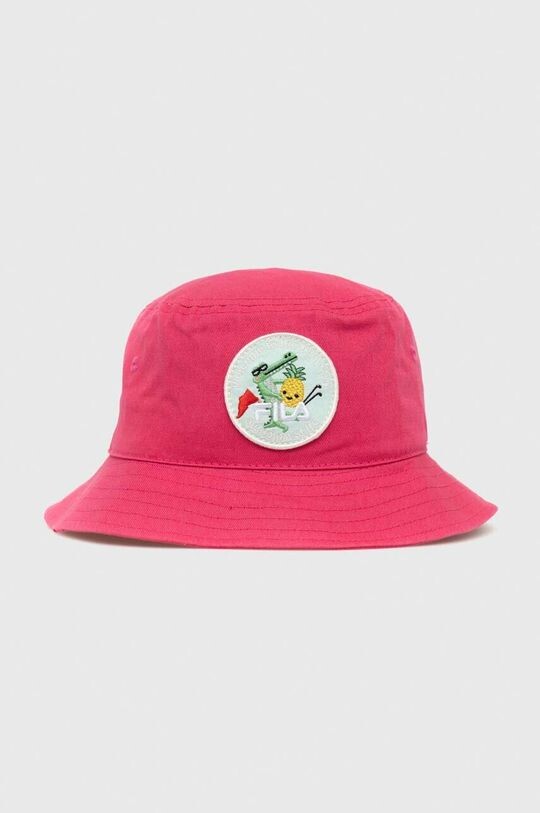 

Детская шапка Fila из хлопка, розовый