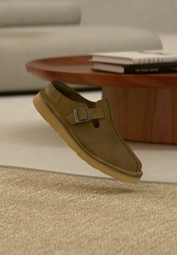 Тапочки-Мулы solsbury Clarks, Khaki