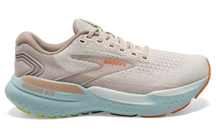 

Кроссовки женские Glycerin GTS с низким верхом бежевого цвета Brooks
