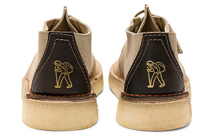 Замшевые туфли Originals Desert Trek Clarks — фото 4
