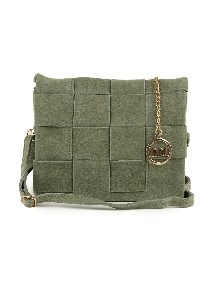 

Наплечная сумка Mia Tomazzi Leder-Umhängetasche Empoli, цвет Khaki