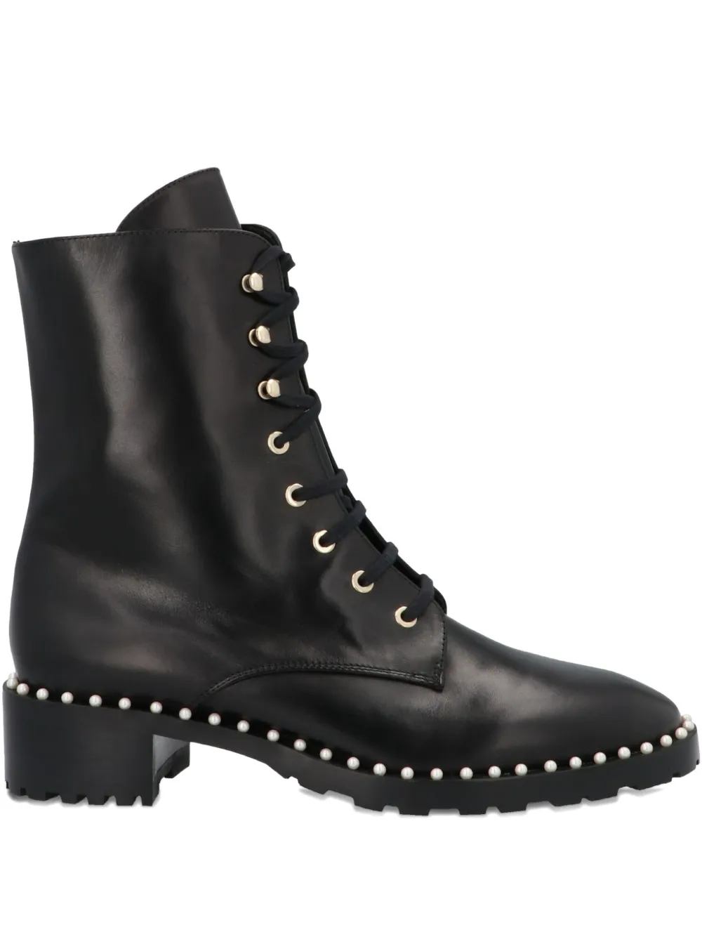40-миллиметровые ботинки Allie Stuart Weitzman, черный
