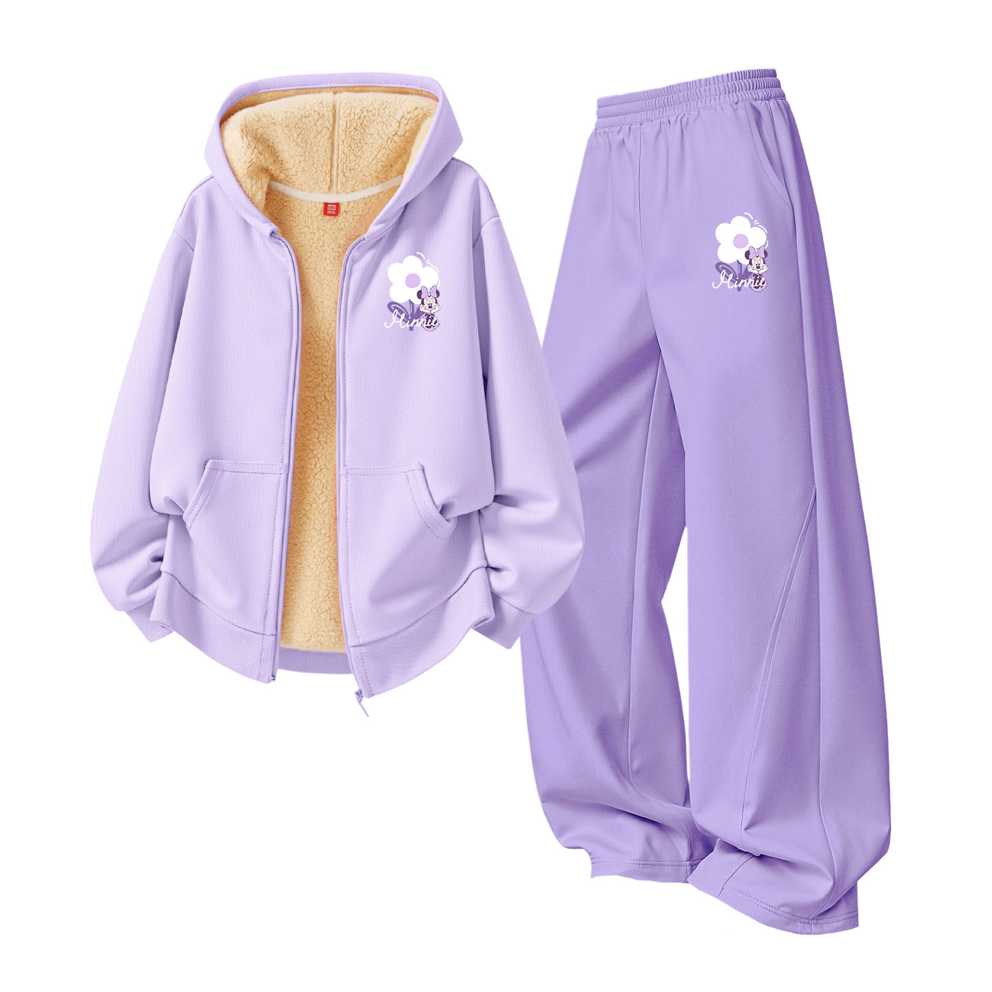 

Детская повседневная спортивная одежда Disney, фиолетовый