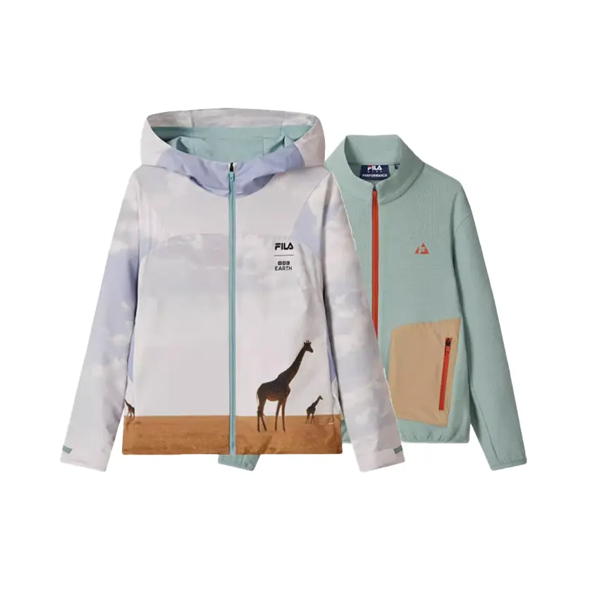 

Куртка с принтом для подростков FILA KIDS, All Over Print