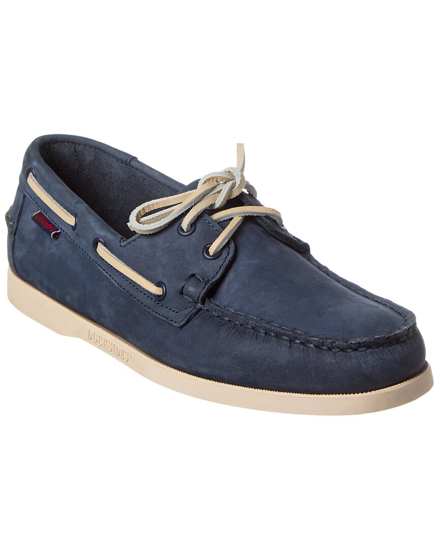 

Туфли-лодочки Sebago Portland из кожи, синий