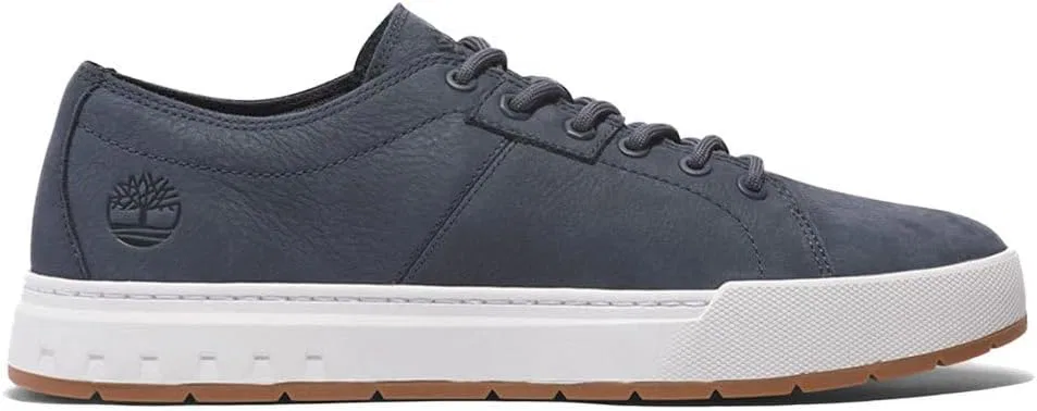 Мужские низкие кроссовки Timberland на шнуровке, Dark Blue Nubuck