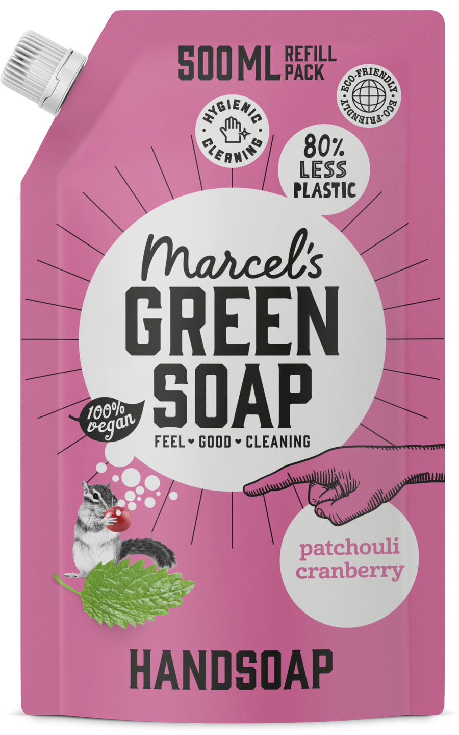 

Жидкое мыло Marcel's Green Soap Handseife Patchuli & Cranberry Nachfüllbeutel