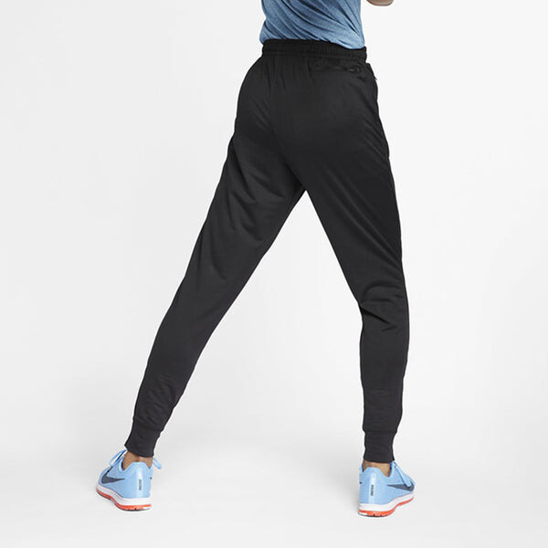 Брюки hollow out alphabet logo pattern knit sports long pants black Nike, черный — фото 4