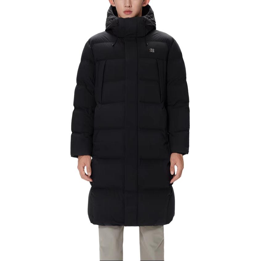 

KOLON SPORT Длинная пуховая куртка мужская, Black