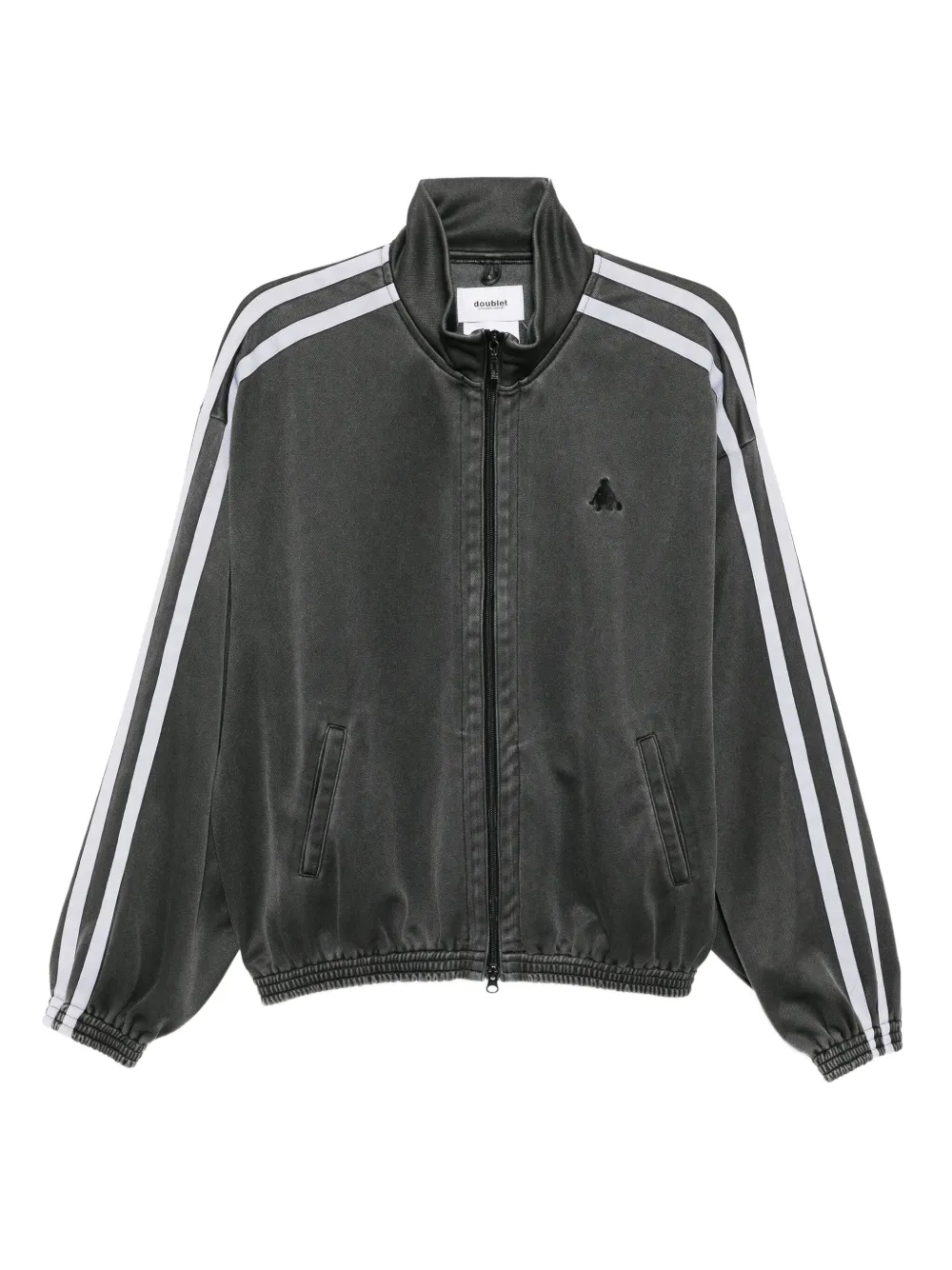 

Спортивная куртка с эффектом потертости Doublet, серый