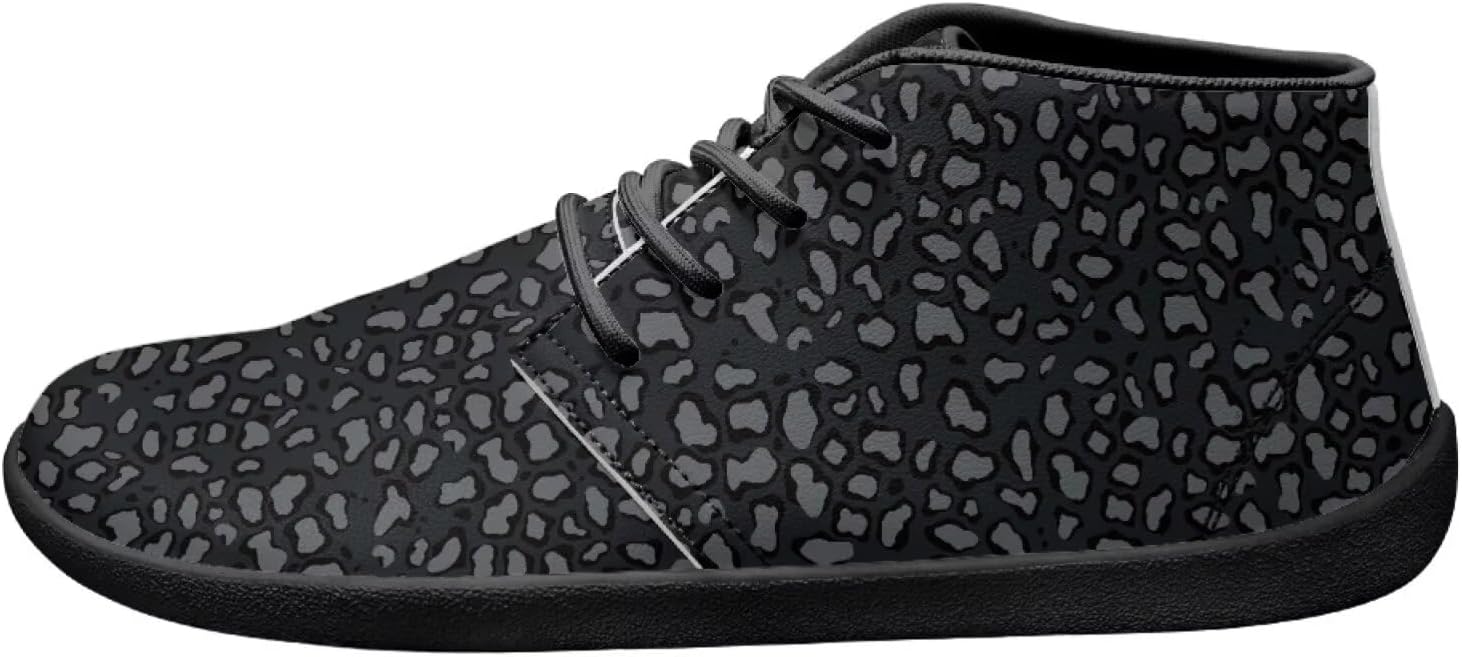 

Мужские кроссовки с широким носком, повседневные минималистичные дышащие ходовые кроссовки с подошвой с нулевым перепадом Pointodoor, черный