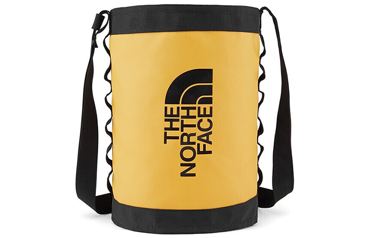 

THE NORTH FACE 18л наплечная сумка, кроссбоди ткань yellow black unisex