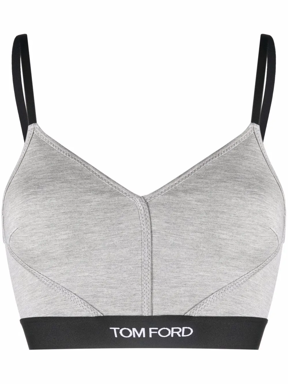 

Укороченный топ TOM FORD, серый