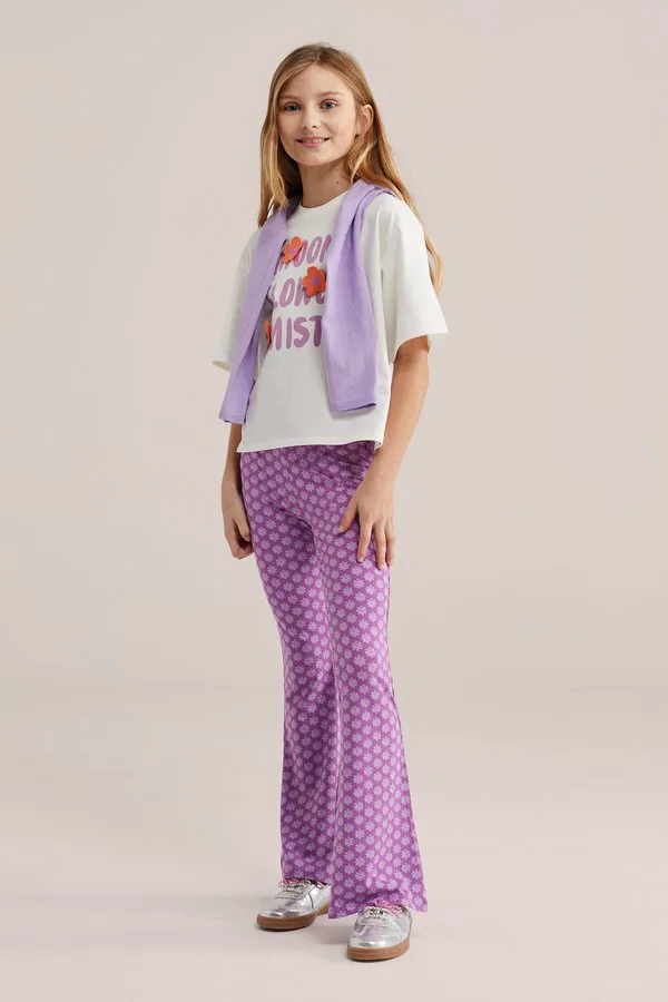 Леггинсы брюки We Fashion, Purple — фото 2