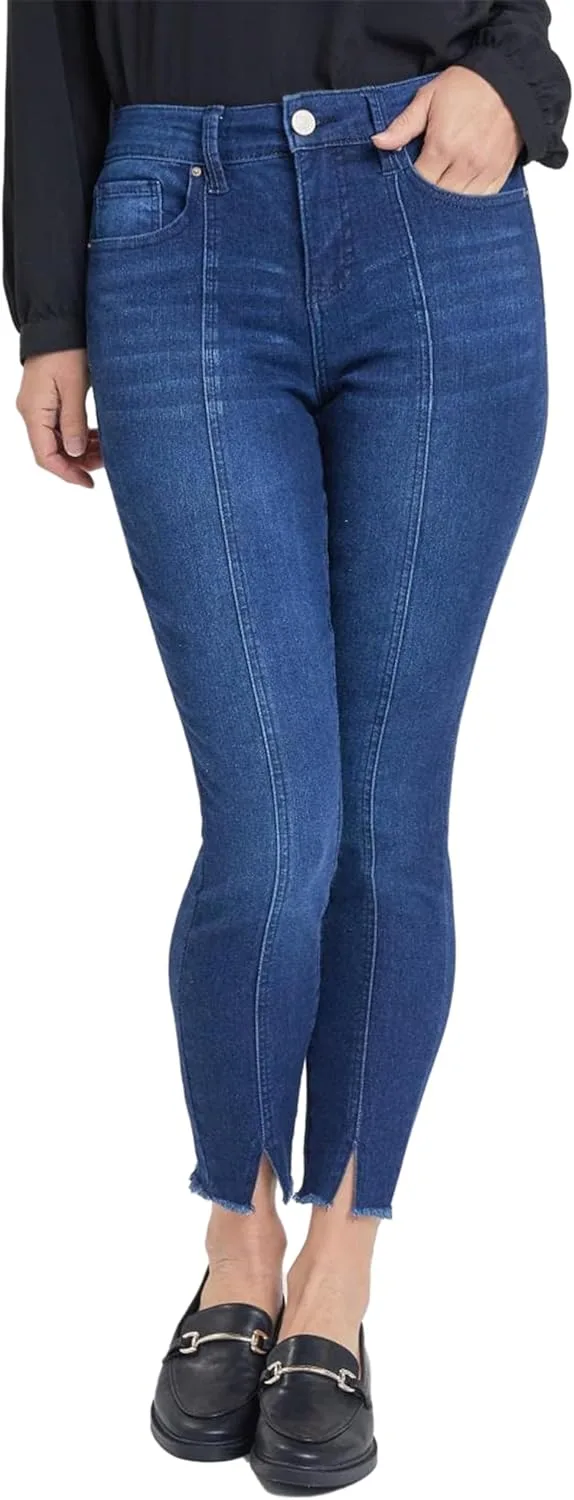 

Royalty for Me Women's High Rise Skinny Jean с передним швом и прорезью