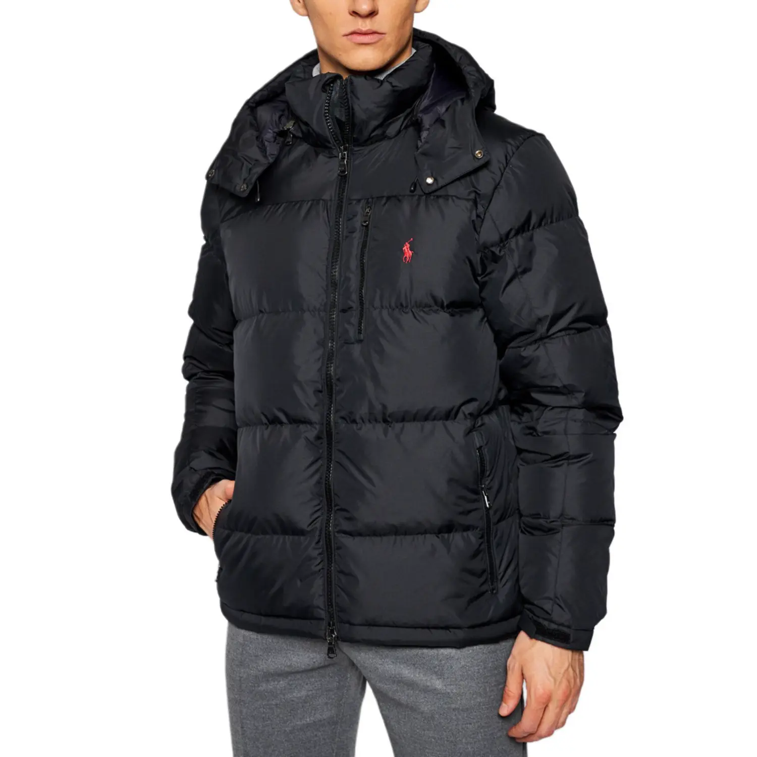 Polo Ralph Lauren Пиджак с принтом пони, Black — фото 4