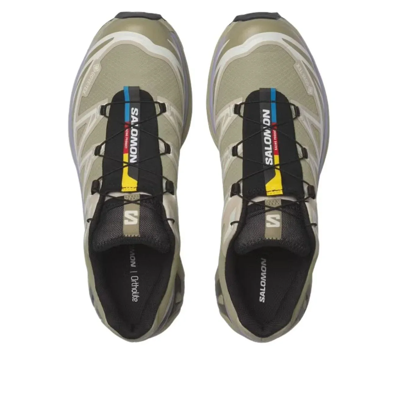 Кроссовки SALOMON XT-6 Gore-Tex 'Eucalyptus Sage Cosmic Sky', зеленый — фото 3