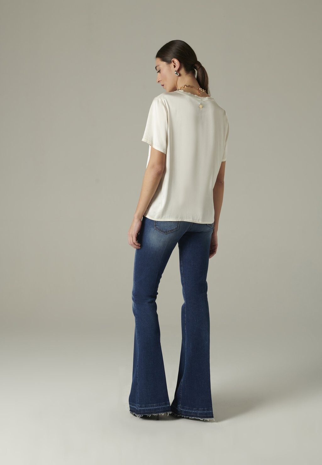 

Блуза WITH POCKET Manila Grace, кремовый