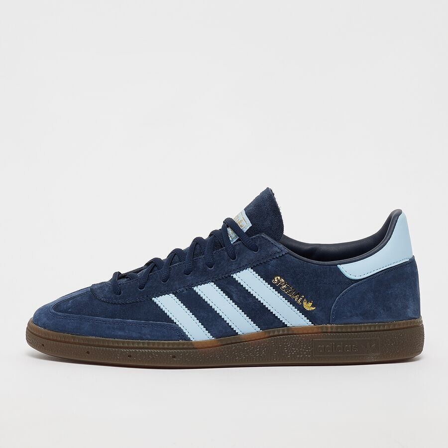 

Кроссовки Handball Spezial Sneaker adidas Originals, цвет collgiate navy/clear sky/gum, Черный, Кроссовки Handball Spezial Sneaker adidas Originals, цвет collgiate navy/clear sky/gum
