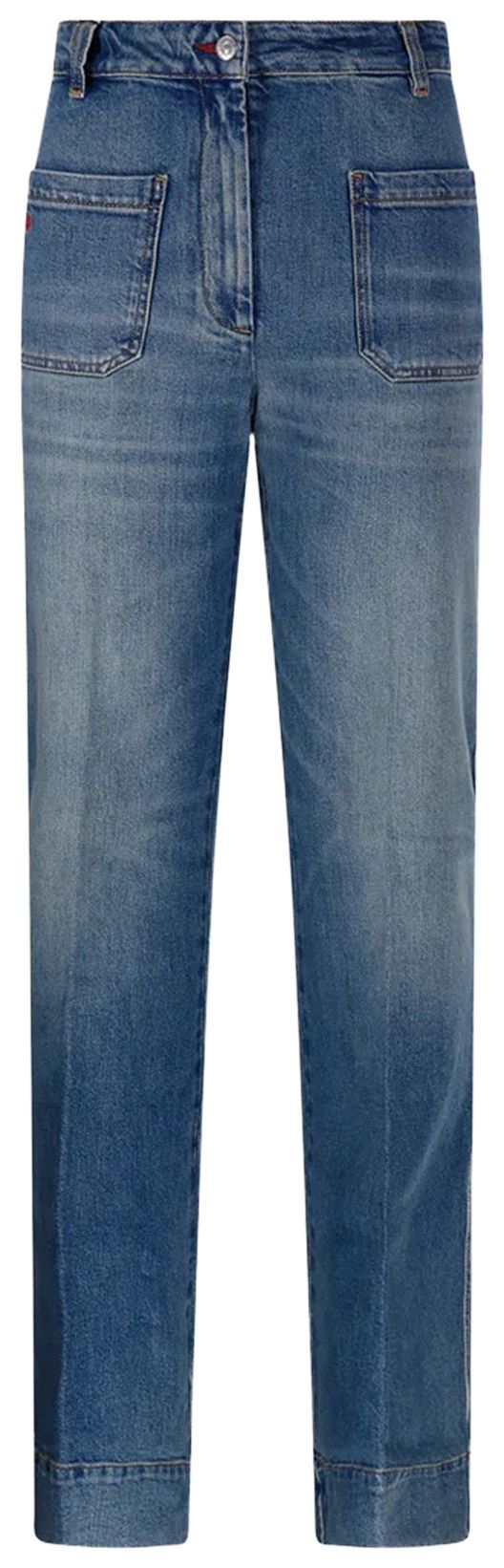 

Джинсы Victoria Beckham Regular Alina Jean, синий