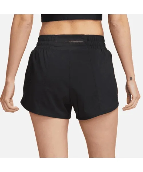 Женские спортивные шорты Nike Dri-FIT с высокой посадкой фиолетовые — фото 3