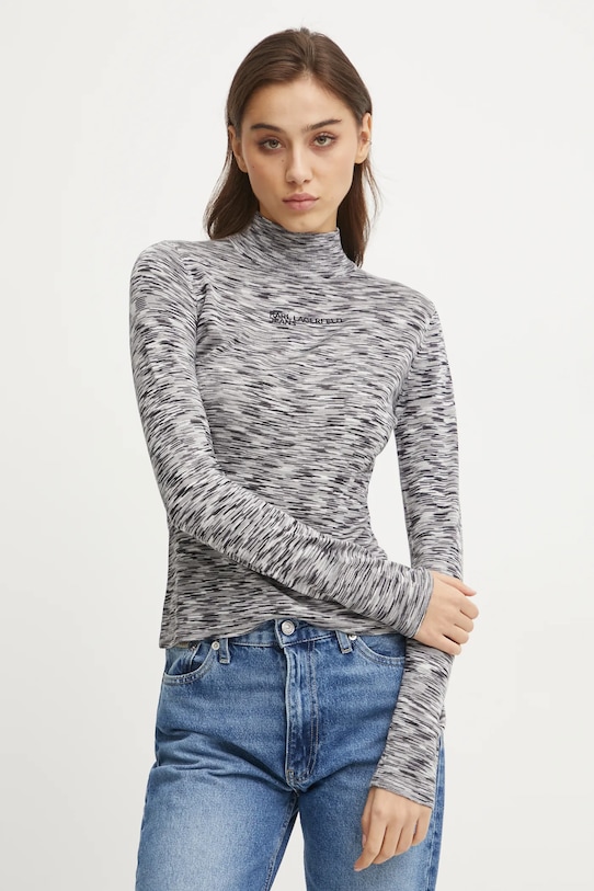 

Свитер Karl Lagerfeld Jeans, серый