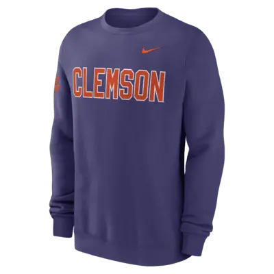 

Толстовка Nike Clemson Tigers Sideline Dabo, фиолетовый