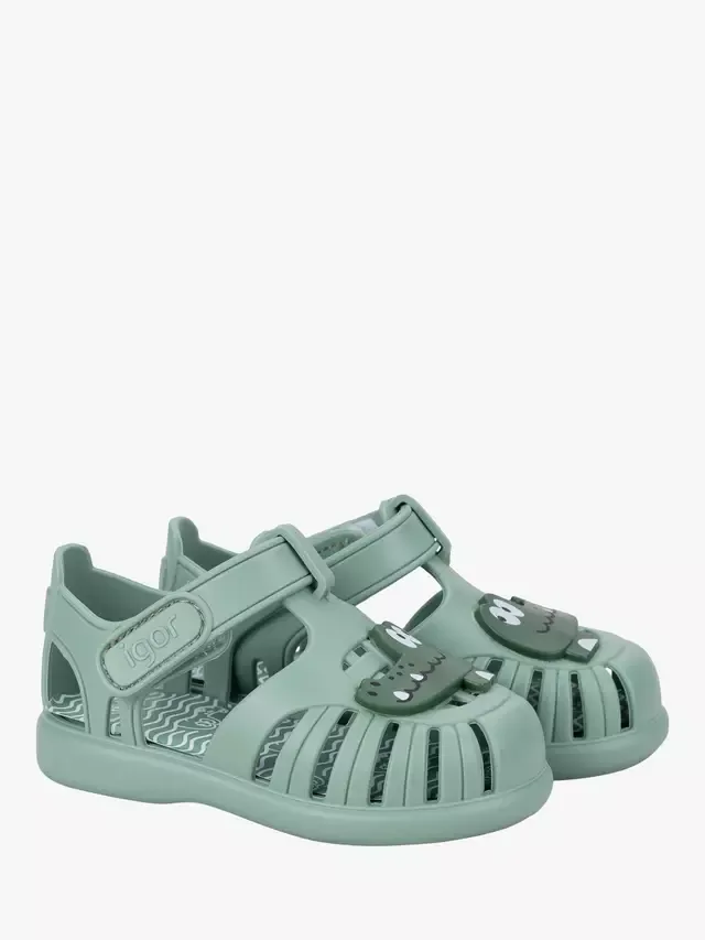 Детские сандалии Tobby Crocodile Jelly Sandals, цвет матча IGOR