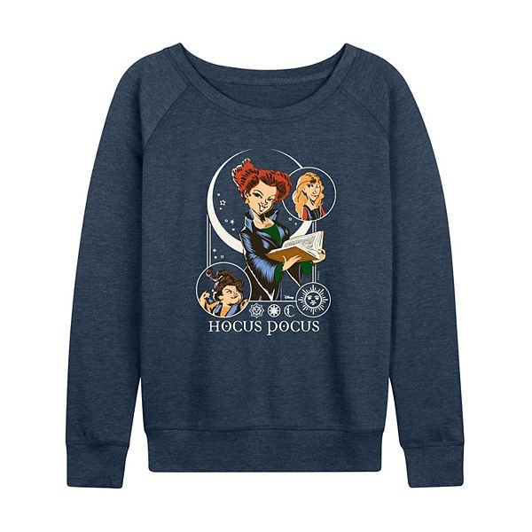 

Футболка с длинным рукавом Hocus Pocus Celestial French Terry Disney, Heather Indigo