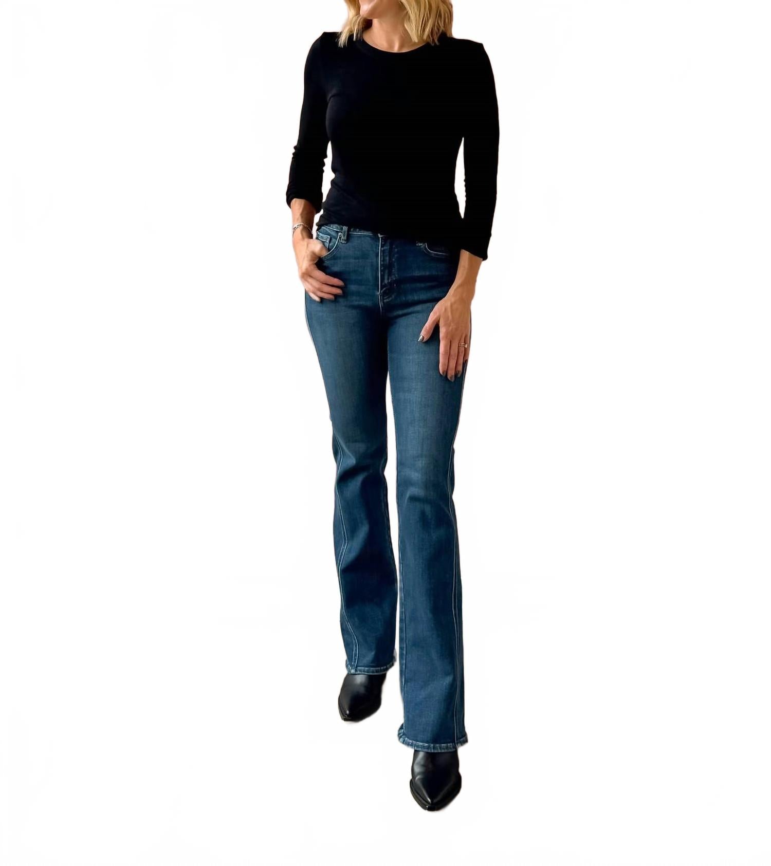 

Джинсы Astor Bootcut синего цвета Just Usa, синий