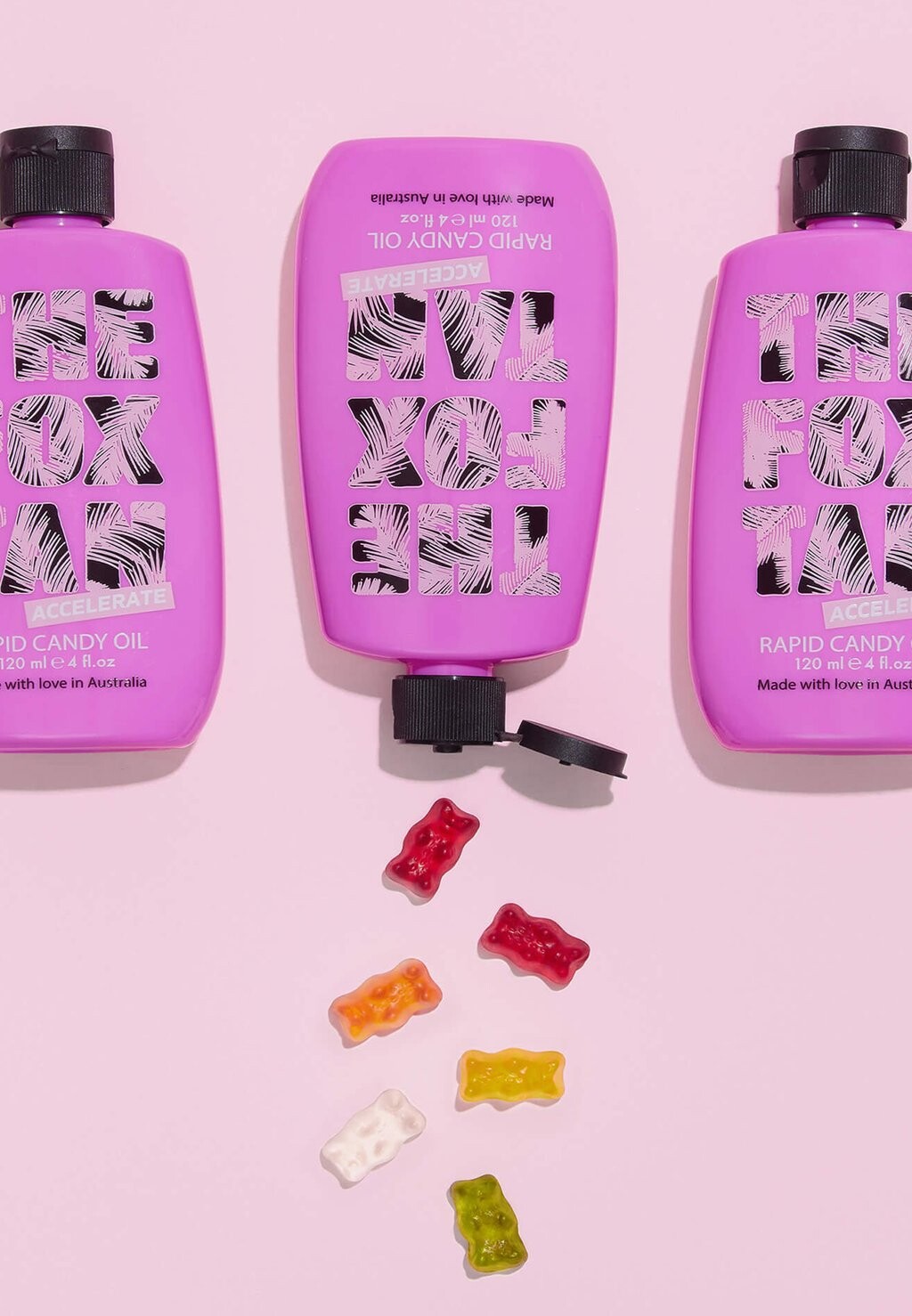 

Защита от солнца RAPID CANDY OIL The Fox Tan, бежевый