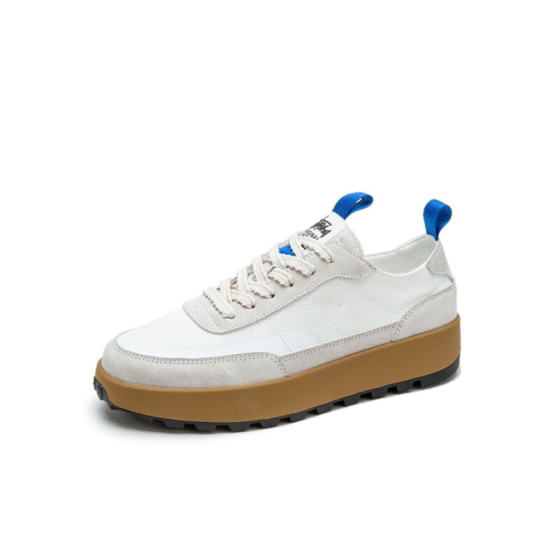 

Кроссовки мужские Lifestyle Shoes Men Low-Top Plo Cart, цвет White Gray