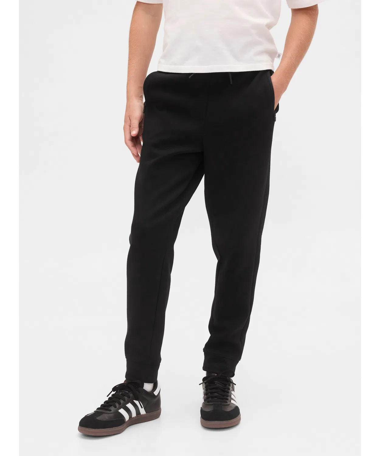 Джоггеры GapFit Tech Quick Dry для детей, чёрные